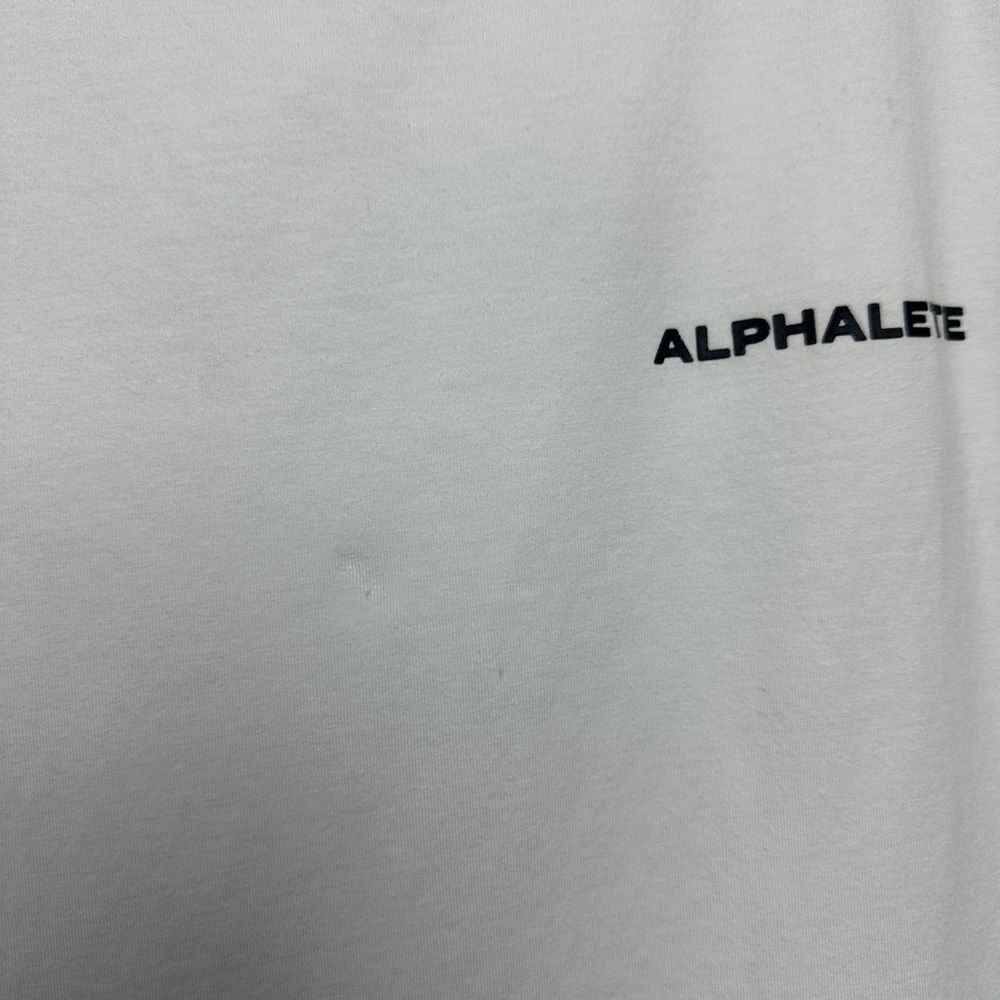 Alphalete White Muscle Tee - Picture 2 of 4